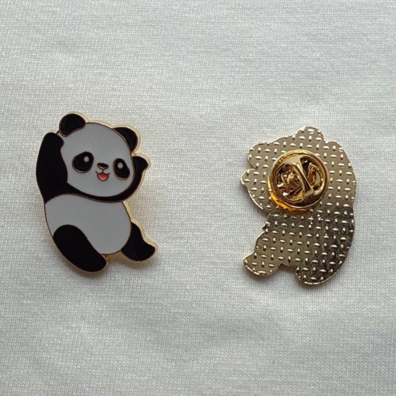 6pcs Cartoon China Panda Badge - đánh giá và giá Event Party