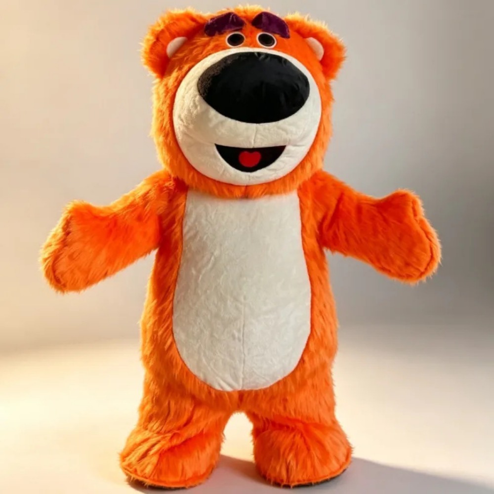 Inflatable Orange Bear Mascot  - đánh giá và giá Event Party