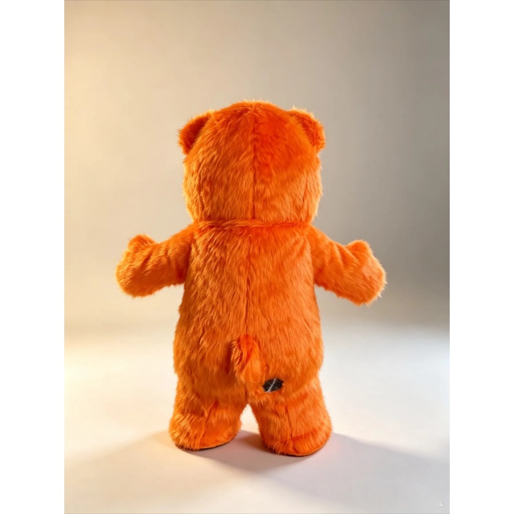 Inflatable Orange Bear Mascot  - đánh giá và giá Event Party