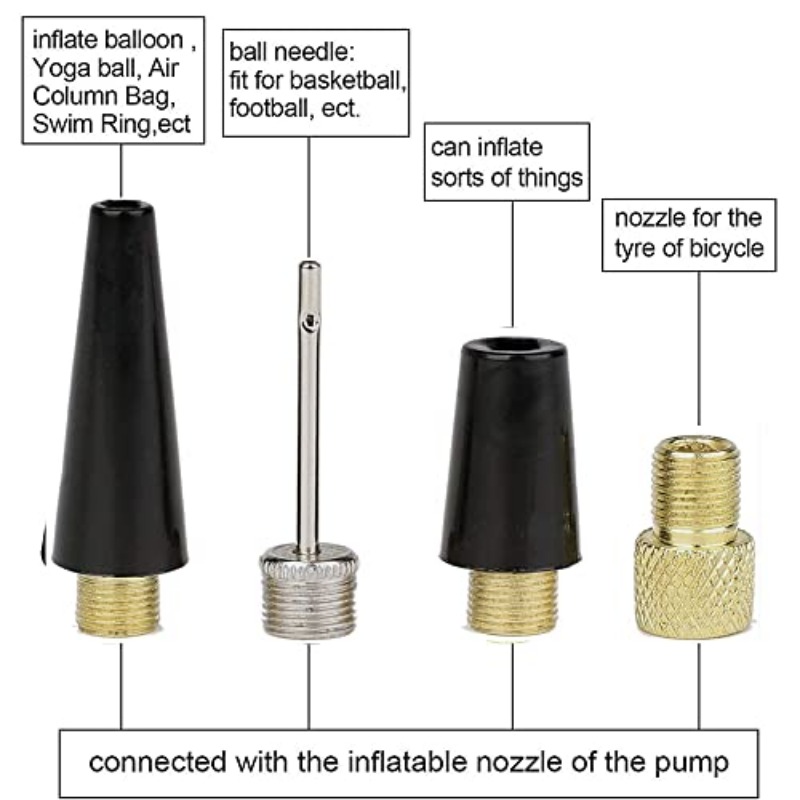 M6 M8 Tire Inflator Extension  - đánh giá và giá Balloon Pump Hand