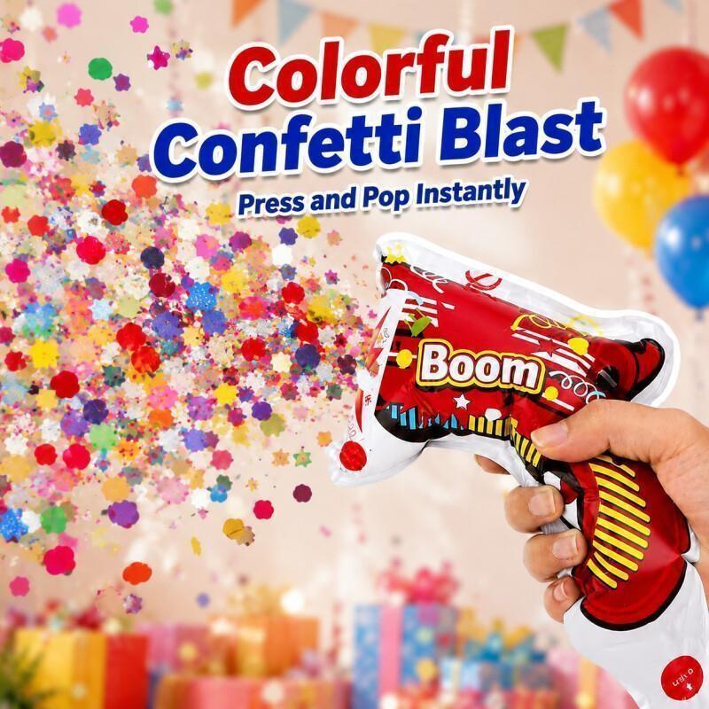 10PCS Party Popper Balloon Gun - đánh giá và giá Confetti Cannon Tube